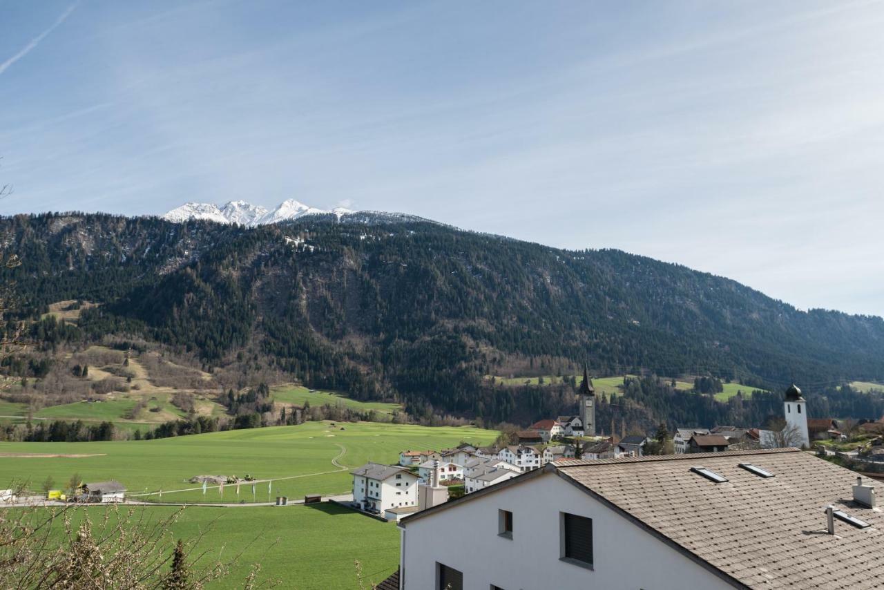 Casa Sur Plaun - 3.5 Zimmerwohnung Sagogn Экстерьер фото